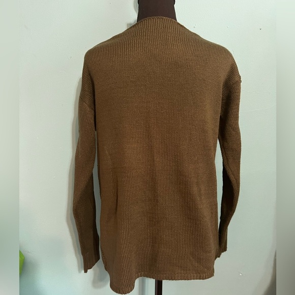 #224 Green knitted sweater - Picture 5 of 5